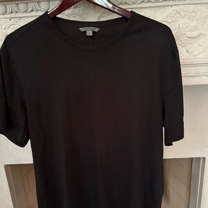 John varvatos plain black tee